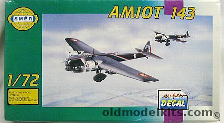 SMER 1/72 Amiot 143 Bomber plastic model kit